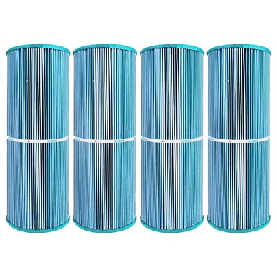  Hurricane 4 Pack HF4326-01M Elite Aseptic Spa Filter Cartridge For PRB25, Unicel C-4326, Filbur FC-2375, Dynamic Series I RDC-25, Waterway 25 In-Line