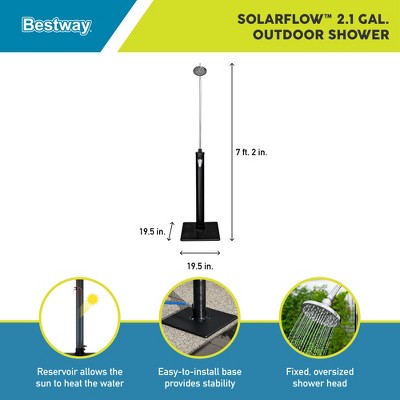  Bestway SolarFlow Outdoor Solar Heat Shower