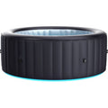  MSpa Aurora Round Bubble Spa With Thermal Cover 245 Gal 138 Electric 110 Volt AC Inflatable Hot Tub