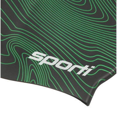  Sporti Sonar Waves Silicone Swim Cap