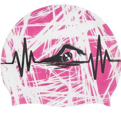  Sporti Swim Beat Silicone Swim Cap