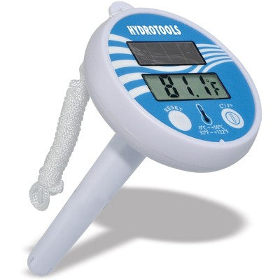  Swim Central HydroTools Solar Powered Floating Digital Thermometer Swimming Pools Or Spas - 5.5"