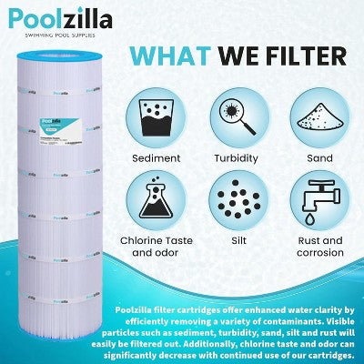  Poolzilla Replacement Pool Filter For Jandy CS200, PJANCS200, R0462400, Unicel C-8418, Filbur FC-0823, Aladdin 35002, 200