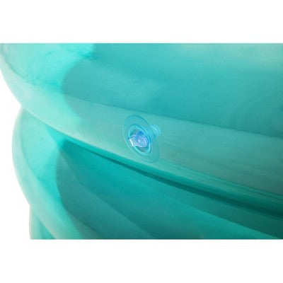  Bestway H2OGO! Big Metallic 3-Ring Inflatable Play Pool (5’7” Diameter)