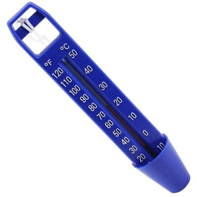  Northlight Large Pocket Swimming Pool And Spa Thermometer With Cord 9.5" - Blue/White