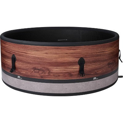  MSpa Duet Round DWF Bubble Spa With Thermal Cover 245 Gal 138 Electric 110 Volt AC Inflatable Hot Tub