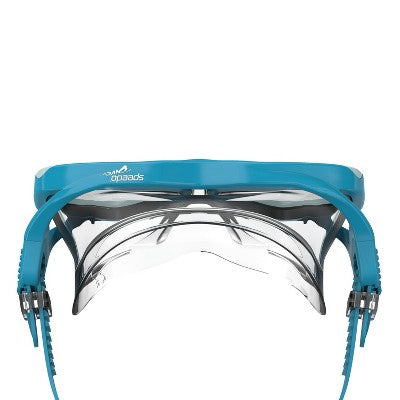  Speedo Junior Mask Snorkel And Fin Set - Turquoise/Gray