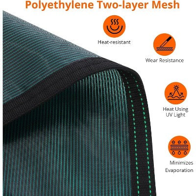 Pool Safety Cover Fits 20x40ft Rectangle Pool – Ultra-Dense Mesh Safety Net With Anchors & Installation Tools, Winter Cover Size 22x42ft