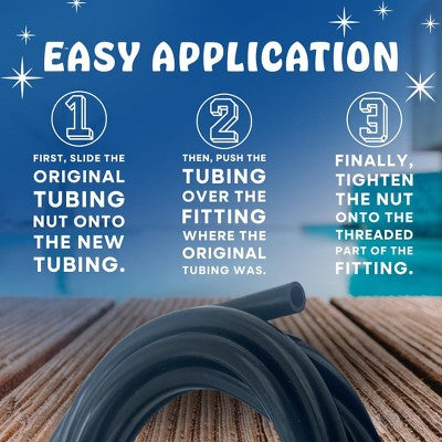  Poolzilla 8’ FT Chlorinator Tubing - Compatible With Hayward CLX220J, CL220, CLX220GA