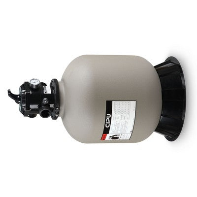  Northlight 24-Inch Top Mount Swimming Pool Sand Filter With 6-Way Valve
