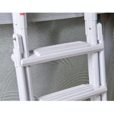 Poolzilla Above Ground A-Frame Flip Up Pool Ladder W/Non Skid Platform - For 48’’ To 54’’ In. Above Ground Pools