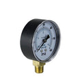  Pool Central Side Mount Plastic Cover Pressure Gauge 0-60 PSI 3.25" - Black/White