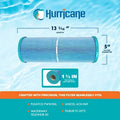  Hurricane 2 Pack HF4H949-01M Elite Aseptic Spa Filter Cartridge Replacement For PWW50L, Unicel 4CH-949, Filbur FC-0172, Waterway Teleweir 50