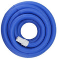 Pool Central Blow-Molded PE In-Ground Swimming Pool Vacuum Hose With Swivel Cuff 100' X 1.5" - Blue