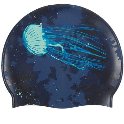  Sporti Sea Jellies Silicone Swim Cap