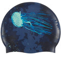  Sporti Sea Jellies Silicone Swim Cap