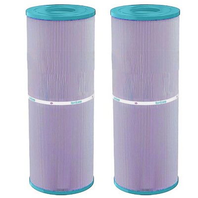  Hurricane 2 Pack HF4326-01 Platinum Purple Spa Filter Cartridge For PRB25, Unicel C-4326, Filbur FC-2375, Dynamic Series I RDC-25, Waterway 25 In-Line