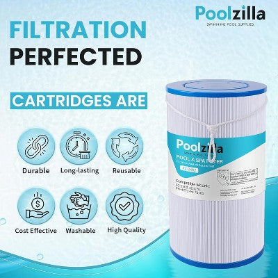  Poolzilla Replacement Spa Filter For FC-2402, Watkins 303279, PFF42TC-P4, 78460, SD-01322