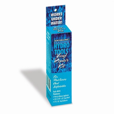 Swimline Swim Central Multi-Use Repair Kit For Swimming Pools And Inflatables - 6" - Blue And White