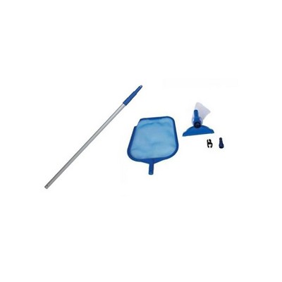  Intex Swimming Pool Maintenance Kit With Vacuum And Pole & 10’ Round Pool Cover