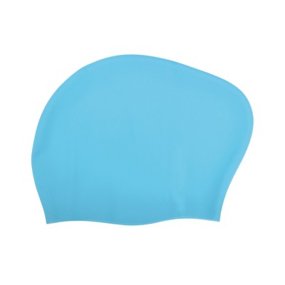  Unique Bargains Women's Silicone Solid Color Swim Cap 1 Pc